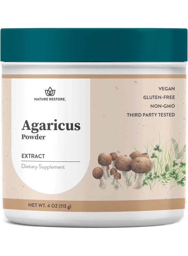 Nature Restore Agaricus Blazei Murill Extract Mushroom Powder - Image 1